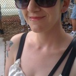 Kel McIntyre Marthe in sunglasses