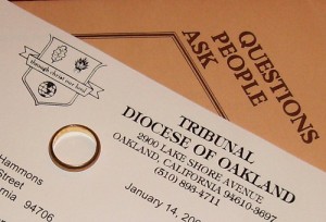 Jane Hammons holy tribunal paperwork and ring