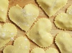 heart-shaped ravioli