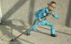 craft of janitor mopping floor