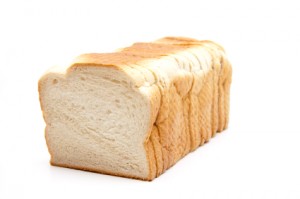loaf of sliced white bread