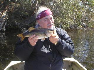 doug theile in fishing boat