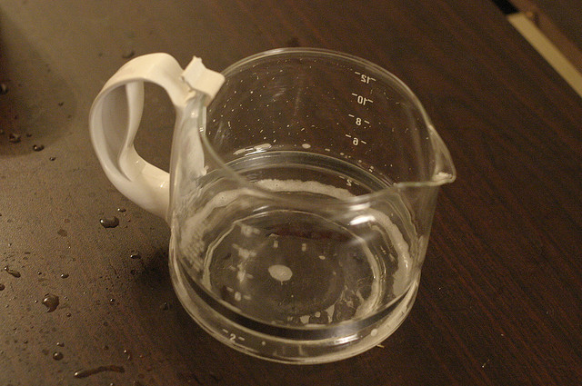 empty coffee pot