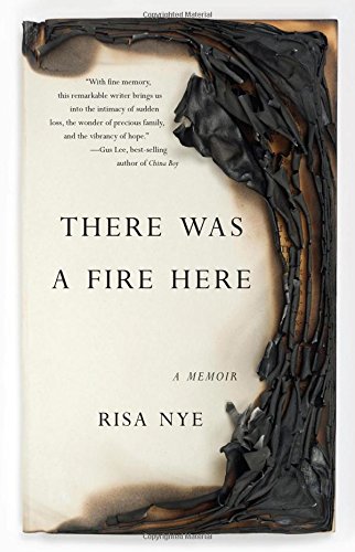 there was a fire here cover charred remains of paper on side