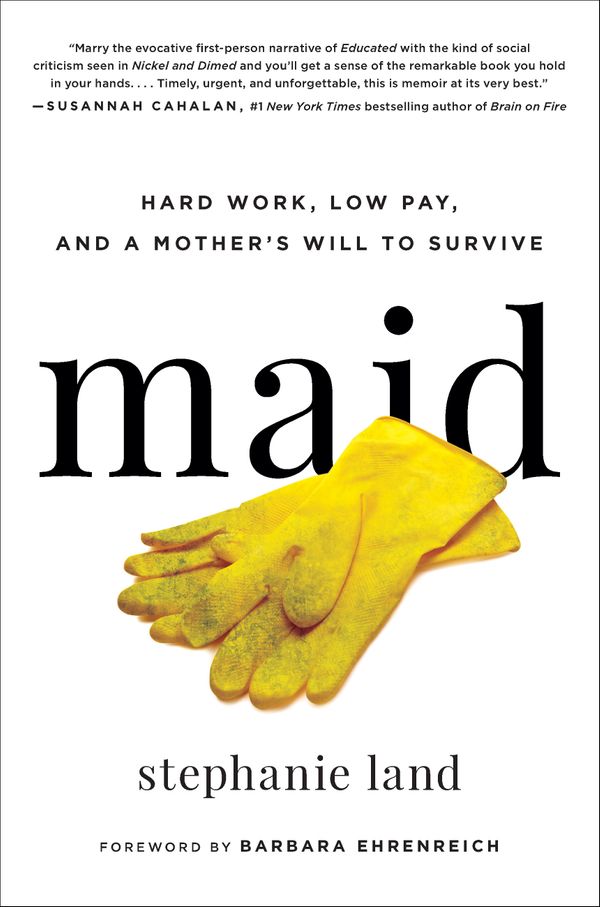 cover of made - title with central image of dirty yellow gloves