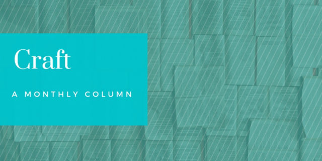 craft column banner with pages in background