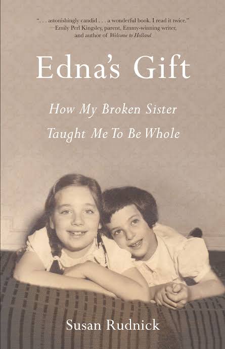 edna's gift cover - two girls - sisters - childhood photo