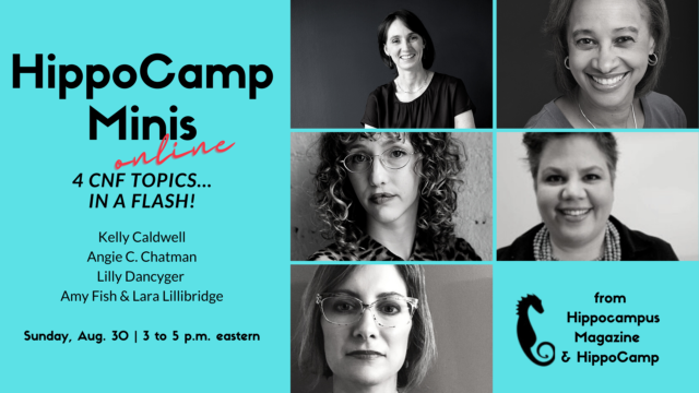 banner with speaker images