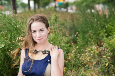 Photo of Kait Walser standing in a field
