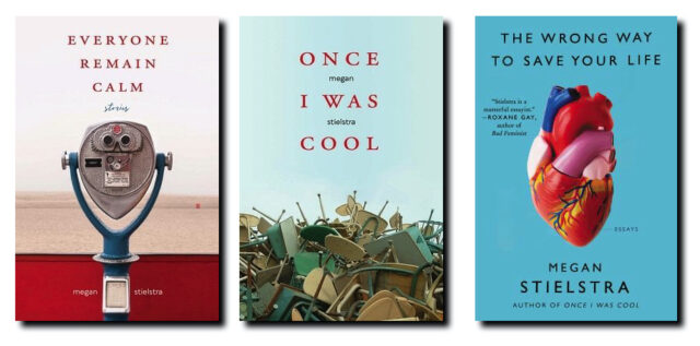 Three Book Covers by Megan Stielstra