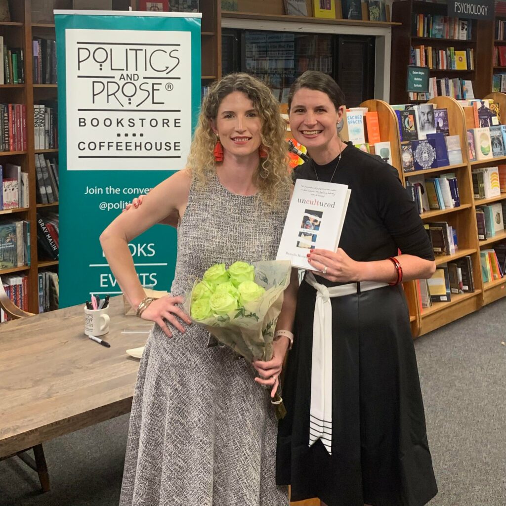 Daniella Mestyanek Young and Brandi Larsen at Politics and Prose