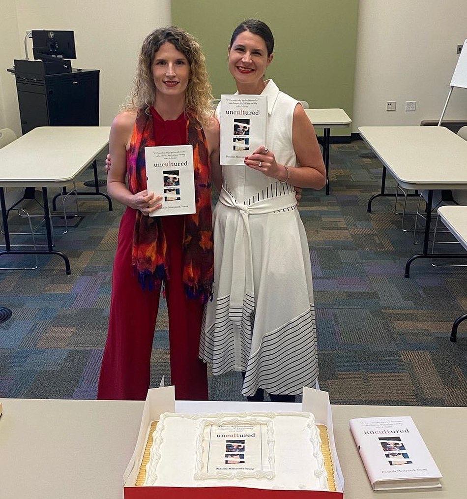 Daniella Mestyanek Young and Brandi Larsen