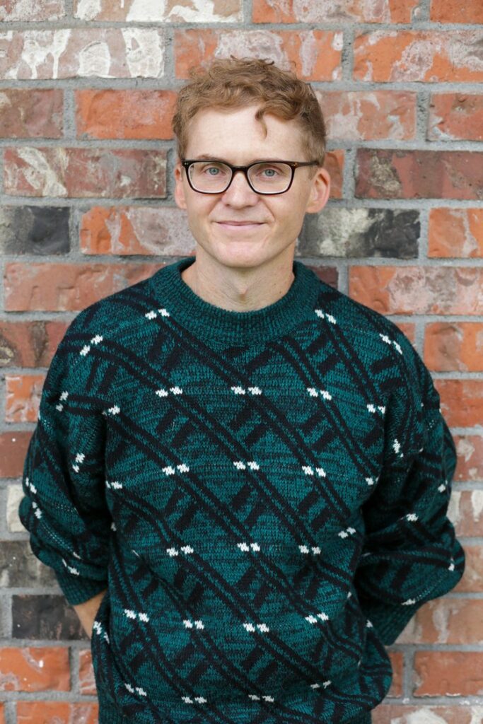 Headshot: Author Joshua James Amberson, author of Staring Contest: Essays About Eyes