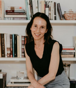 headshot of author Nicole Graev Lipson, white woman with dark brown hair.