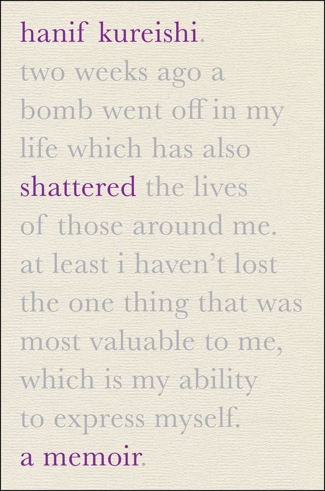 cover of Shattered: A Memoir by Hanif Kureishi