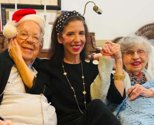 Betsy Boyd writer with her parents