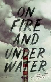 cover of on fire and under water