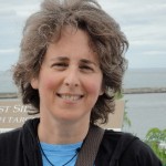 Donna Steiner with Lake Ontario behind her