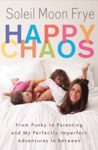 Happy Chaos Covern featuring soilel moon frye and her two girls on a bed