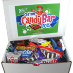 candy bar box from blair candy
