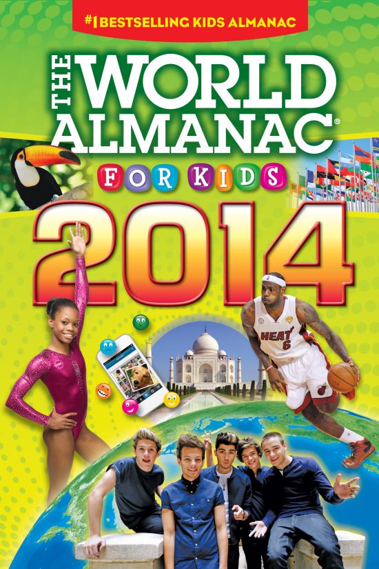 The world almanac for kids 2014 cover