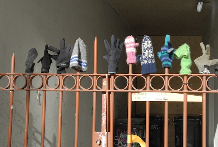 Single lost gloves in reykjavik iceland by donna talarico