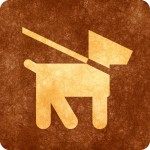 sepia-dog-walk-sign