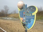 sign for anchorage alaska plant walk has jupiter on it