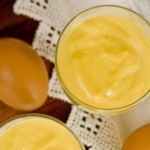 whipped sugar and egg treat