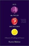 cover of all the wild hungers with icons of cabbage, apple and orange slice