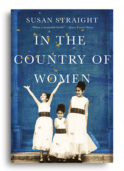 cover of in the country of women - image of women and two children 