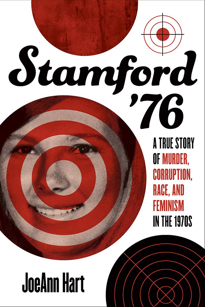 Cover of stamford 76 target over young woman's face