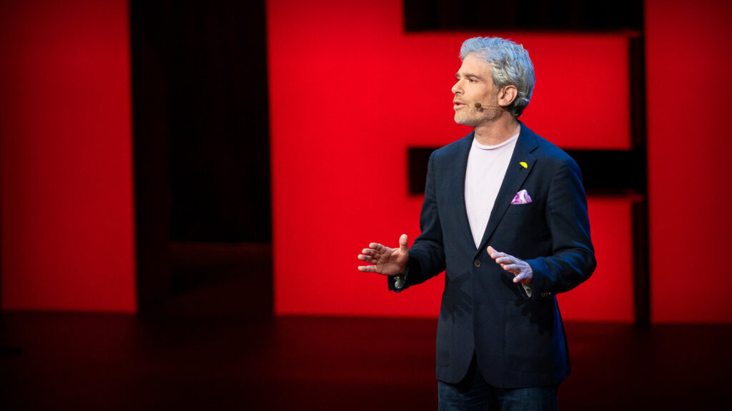 Jason Rosenthal speaking at TED