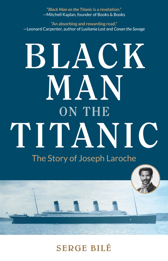 Cover of black man on the titanic