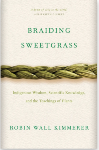 Cover braiding sweetgrass