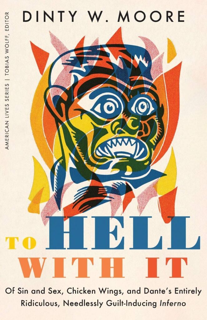 To Hell with It Cover - cartoon male face inside flames