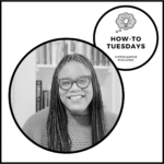 athena dixon headshot with how-to tuesday logo
