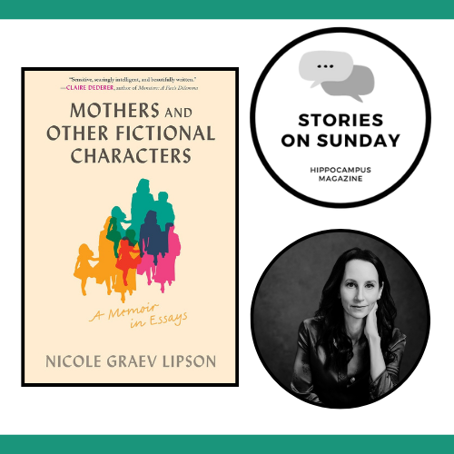 stories on sunday logo with nicole graev lipson headshot