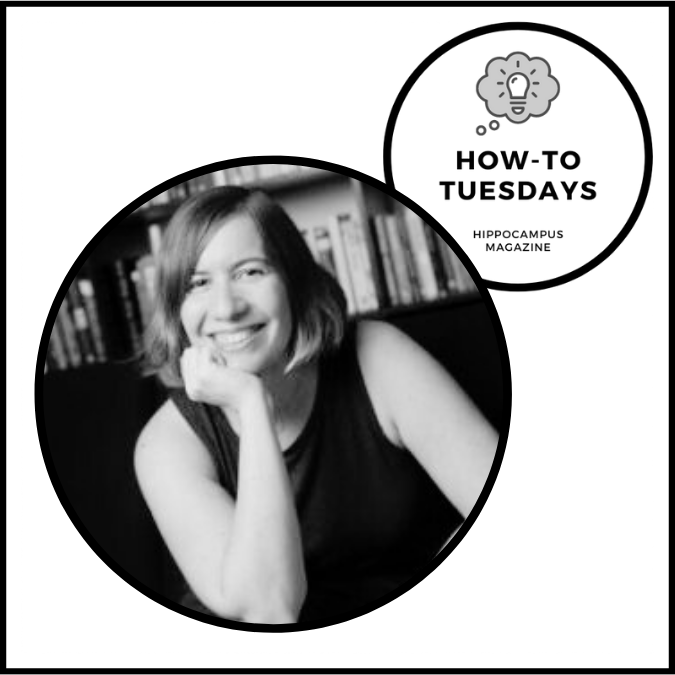 steph auteri head shot with how-to tuesday logo of lightbulb in bubble